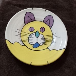 Decorative Cat Plate